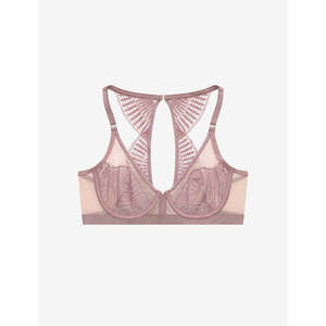 ThirdLove Fleur Lace Unlined Racerback Bra Size 40Ctwilight / 40C
